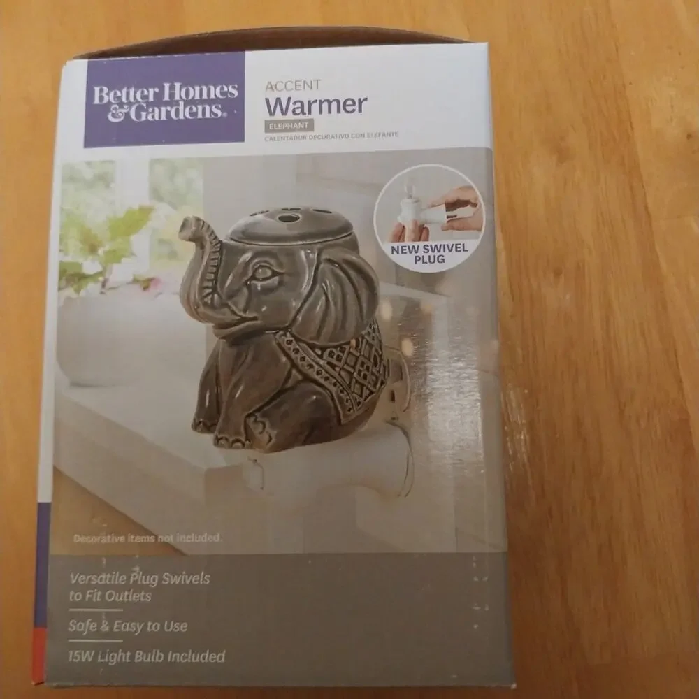 New Better Homes & Garden Elephant Wax Warmer